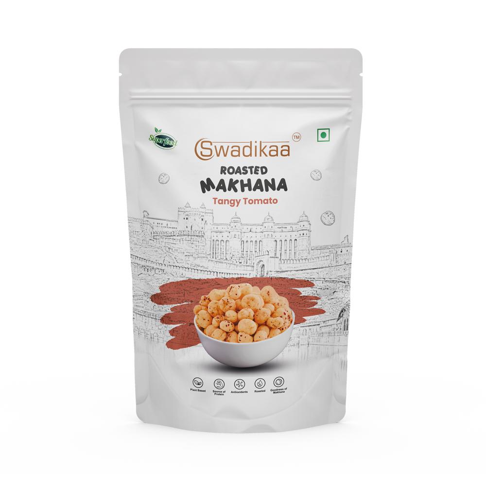 Tangy Tomato Roasted Makhana Combo Of 3 - Broken (%): Nil