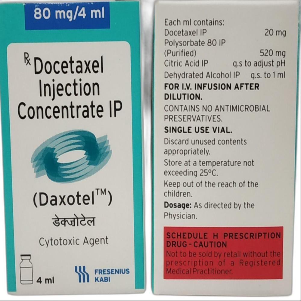 DAXOTEL  Docetaxel 80mg Injection