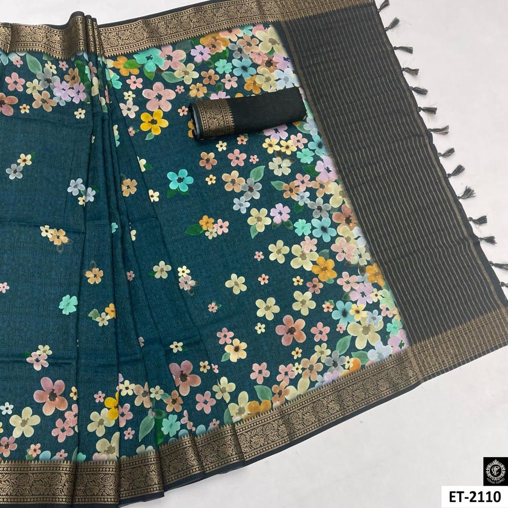 CLASSIC MULTI FLORAL SAREE