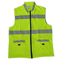 2 Inch 2 Pocket Chain With Collar Reflective Jacket