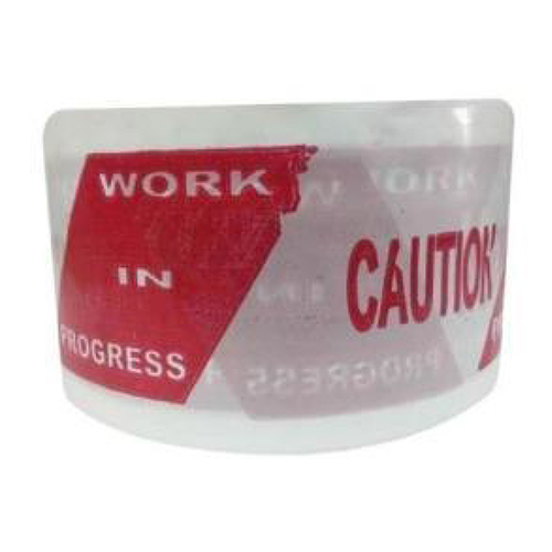 200 Mtr Caution Tape - Color: White