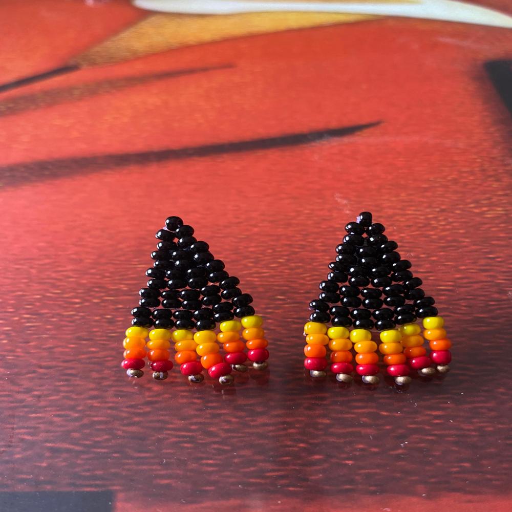 Czech Republican Earrings - Beads Colour: Multishades