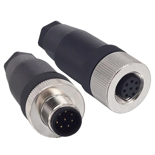 M12 - 8PIN Male Plus Female ST Cable Type PG7 Solar Connector