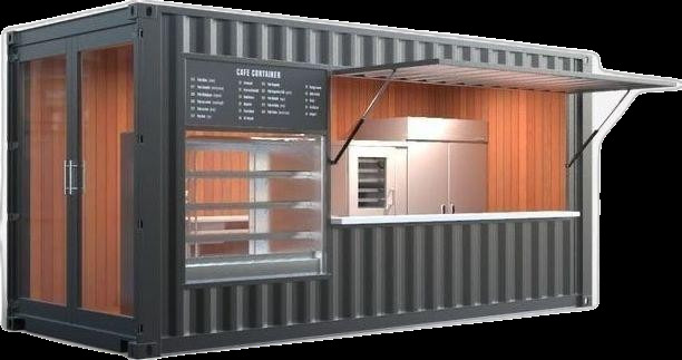 Customized Portable Cafe Cabins