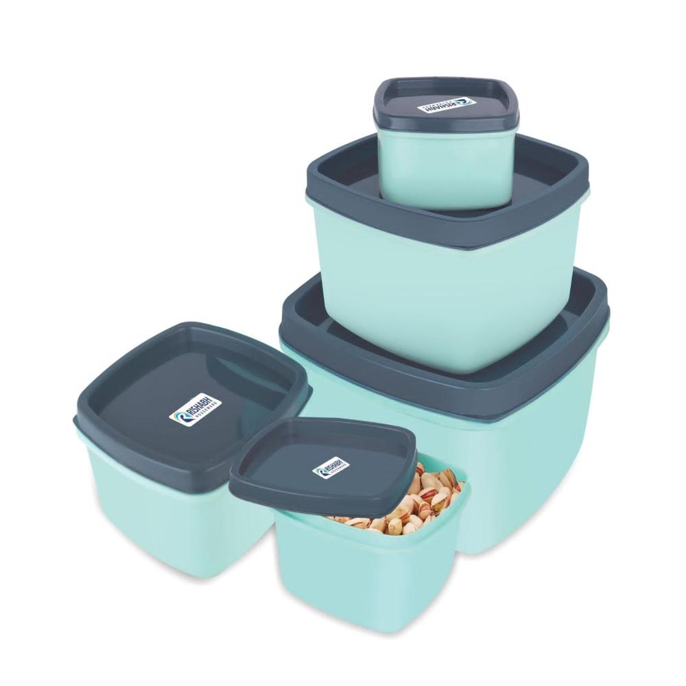 Smart Pack Container Set Of 5 Pcs - Color: Blue