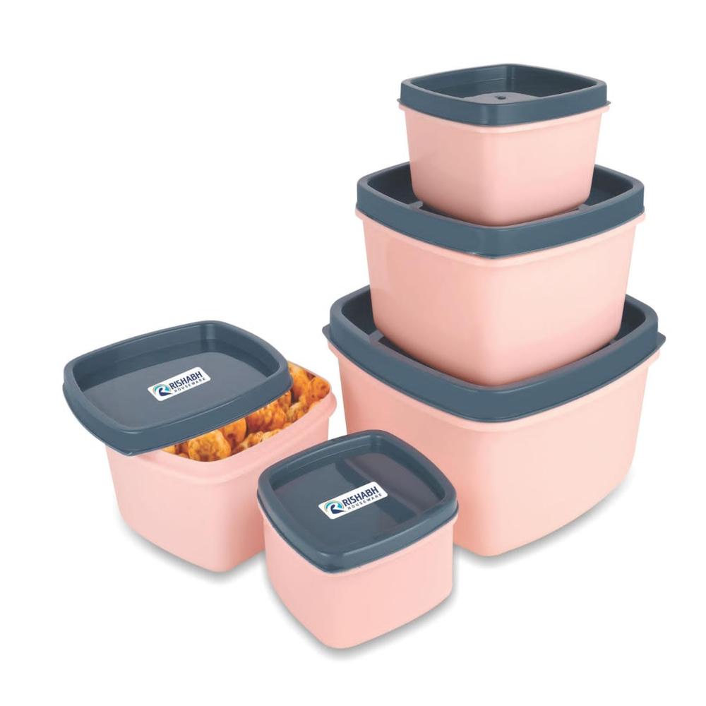 Smart Pack Container Set Of 5 Pcs - Color: Blue