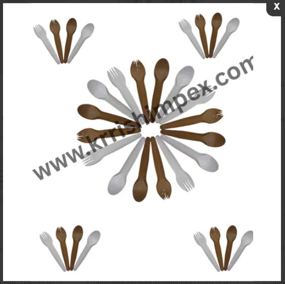 PAPER SPOON AND FORK