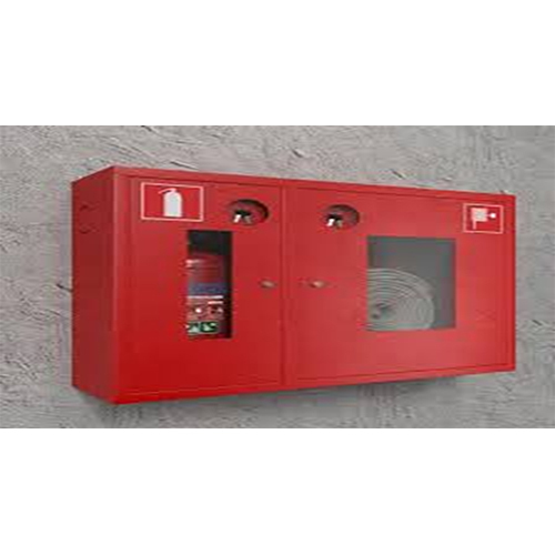 Fire Cabinet- Hose Cabinet - Color: Red