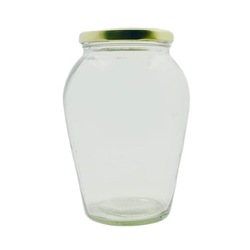 Matki Glass Jar - Color: Transparent