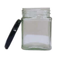 Square Glass Jar