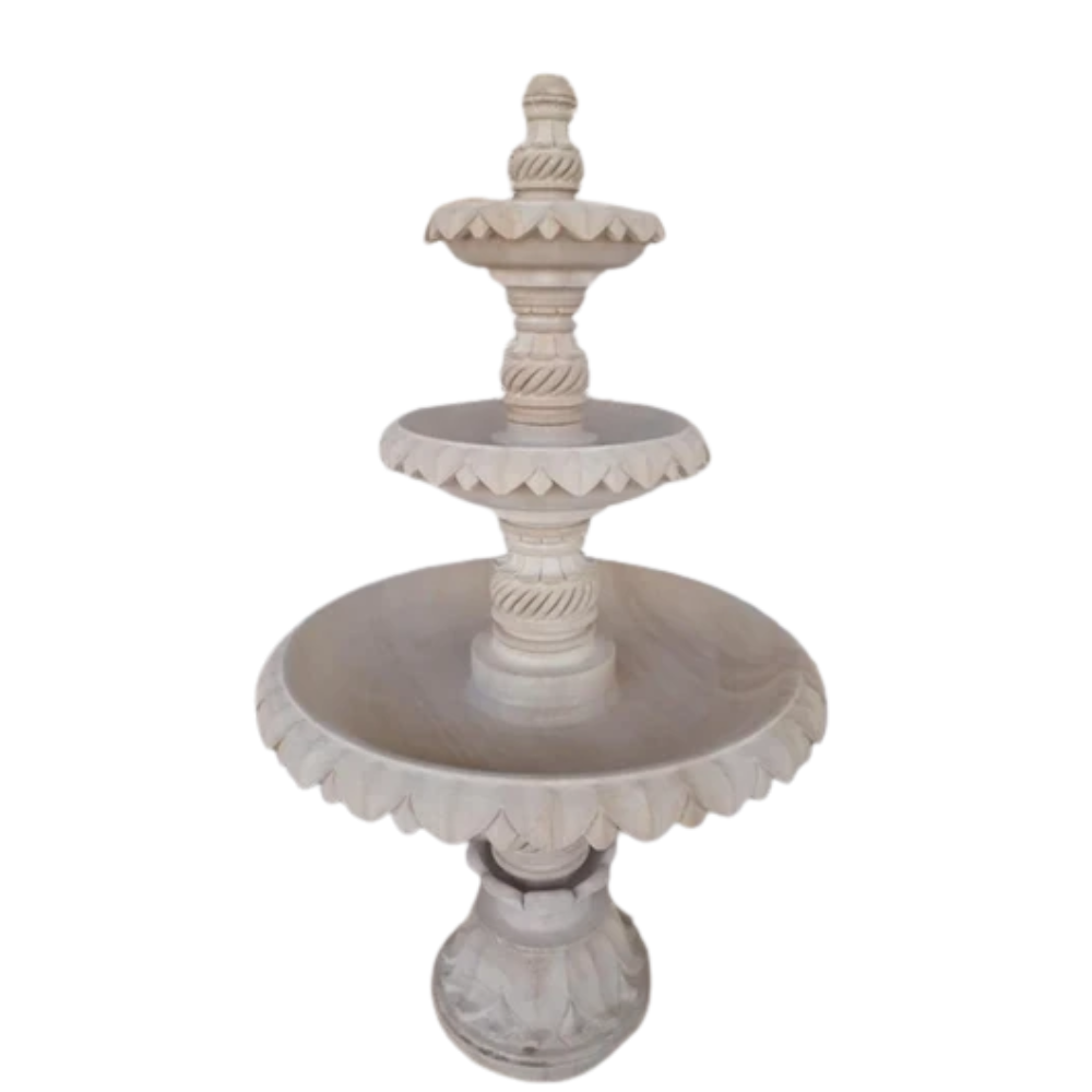 Stylish Tier Stone Fountain