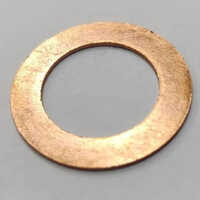 Round Brass Plain Washer