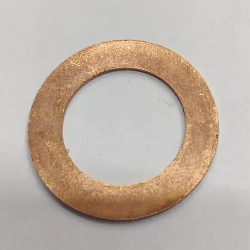 Round Brass Plain Washer