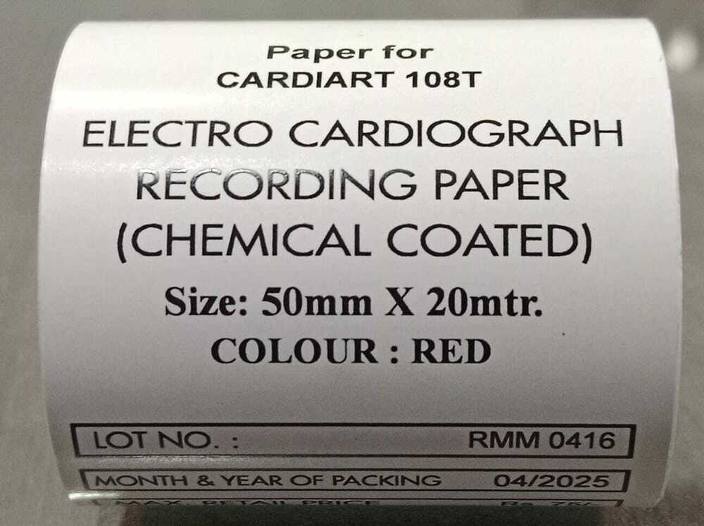 ECG Paper Roll 50MMX20MTR