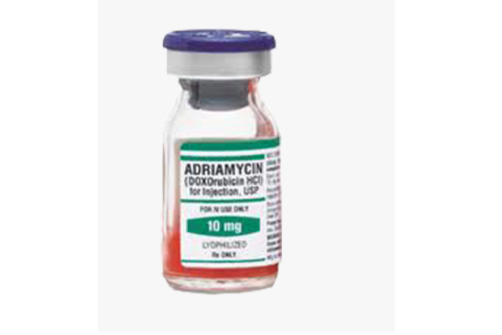 Adriamycin Doxorubicin Hydrochloride 10 Mg Injection - Origin: India