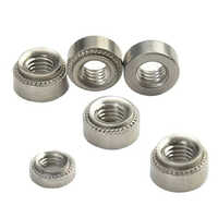 Mild Steel Clinch Nut - Color: Silver