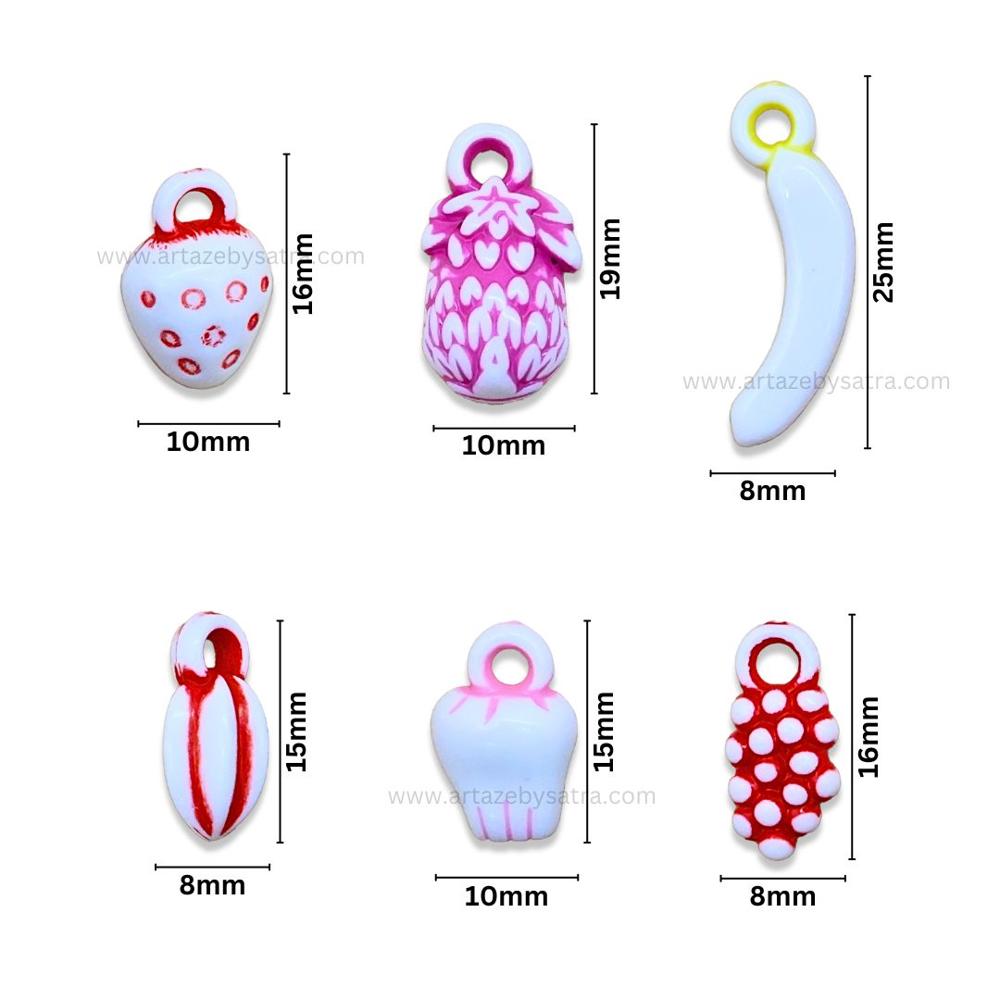 Assorted Fun Beads | Size : 8mm