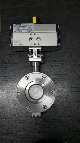 Pneumatic Actuator Operated Butterfly Valve