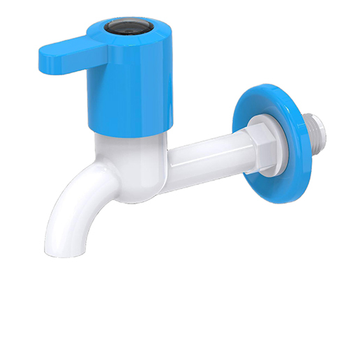 PTMT Bib Cock Long Body with Flange