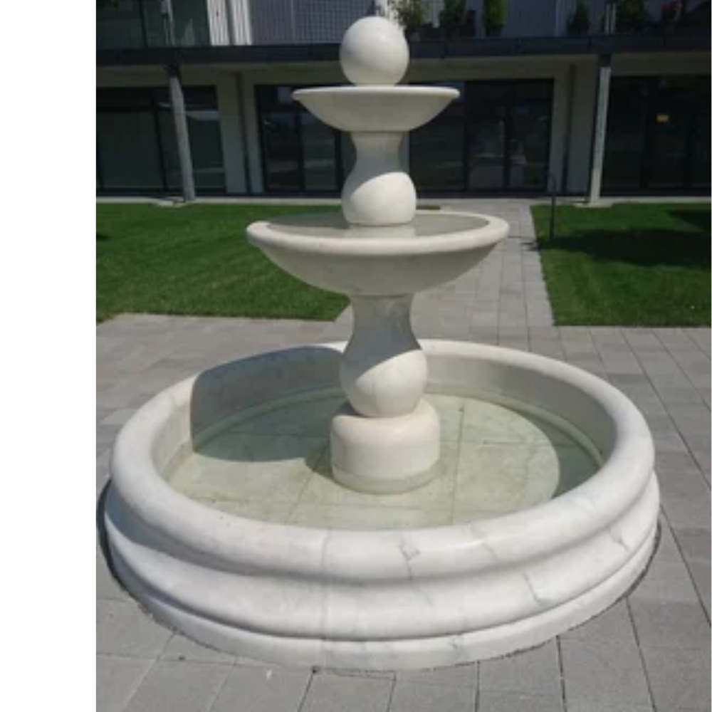 Stylish Outdoor Marble Fountain