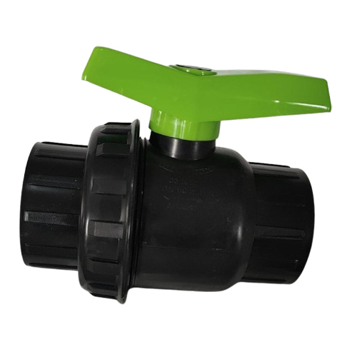 Single Union Ball Valve (Black)