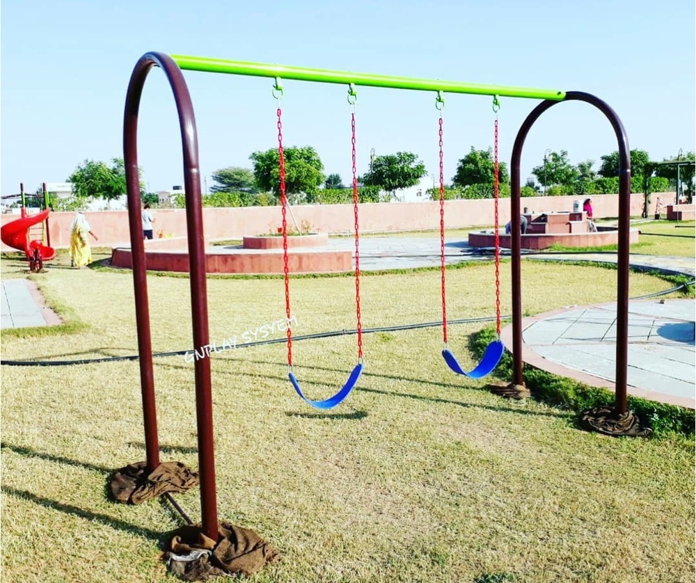 Outdoor play Iron swings and slides Manufacturer in Delhi NCR