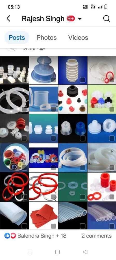 Silicone All Rubber Products - Application: Industrial