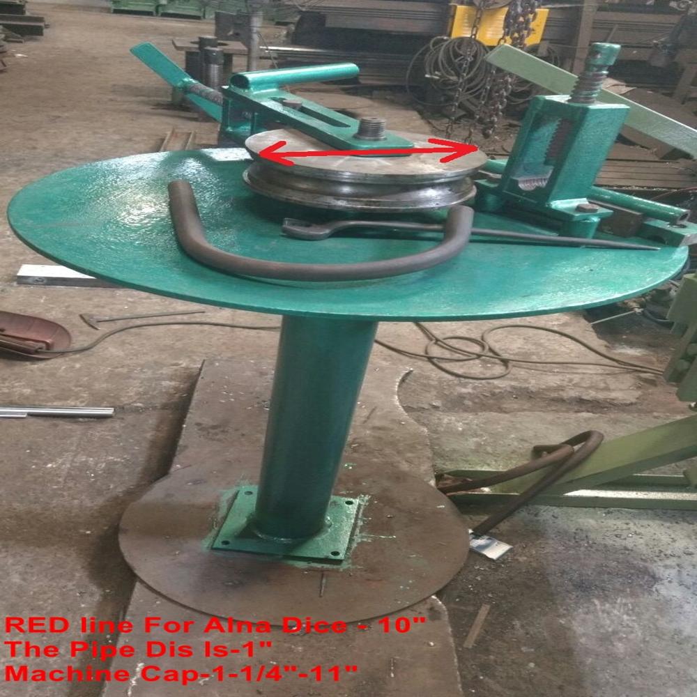 Manual Pipe Bending Machine - Bending Angle: 90