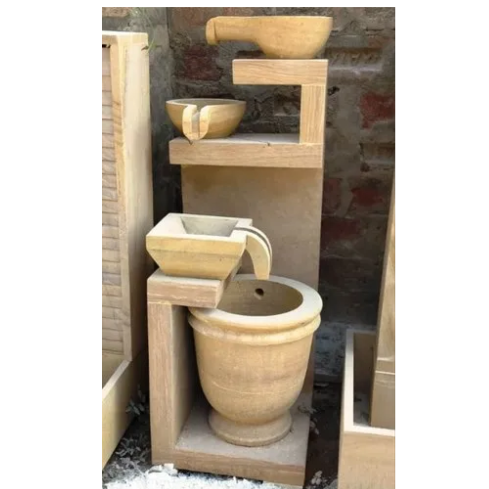 Sandstone Premium Shaped Water Fountain