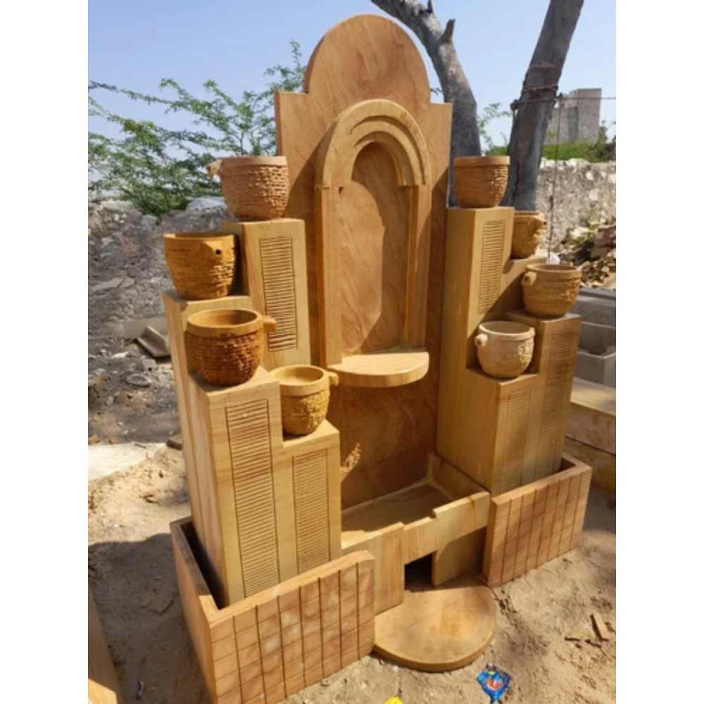 Sandstone Premium Shaped Water Fountain