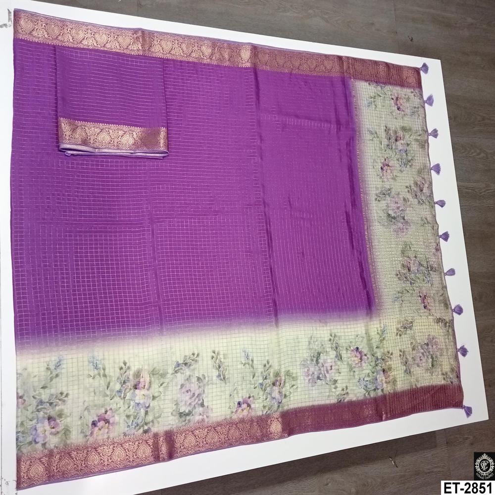 Elegant ethnic saree