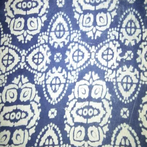 Hand Block Shirting Fabric