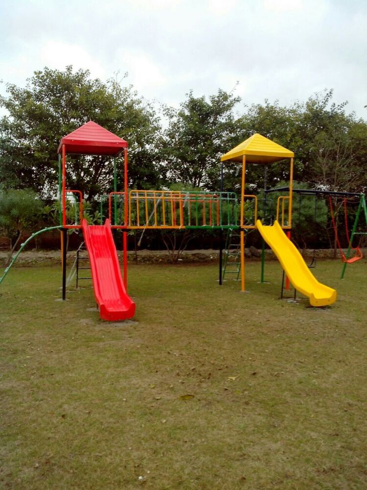 Outdoor play Iron swings and slides Manufacturer in Delhi NCR