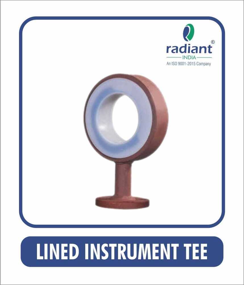 Ptfe Lined Instrument Tee