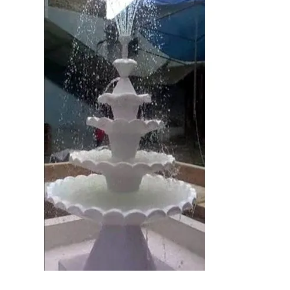 White Marble Waterfalls