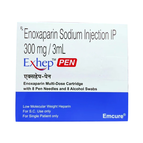 300Mg 3 Ml Enoxaparin Injection Ip - Physical Form: Liquid