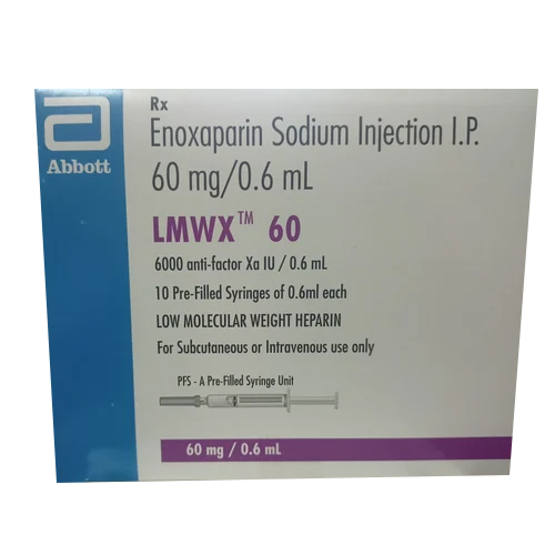 60Mg Enoxaparin Sodium Injection Ip - Physical Form: Liquid