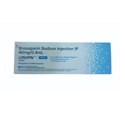 40Mg Enoxaparin Sodium Injection Ip - Storage Instructions: Dry Place