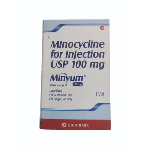 100 Mg Minocycline Injection Usp - Storage Instructions: Dry Place