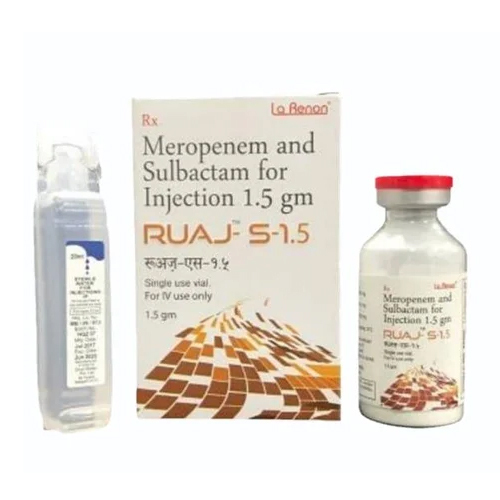 1.5Gm Meropenem And Sulbactam Injection - Storage Instructions: Dry Place
