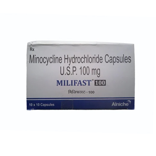 100Mg Minocycline Hydrochloride Capsules Usp - Drug Type: General Medicines