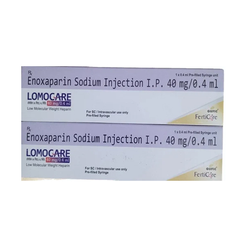 40Mg Enoxaparin Sodium Injection Ip - Grade: Medicine Grade