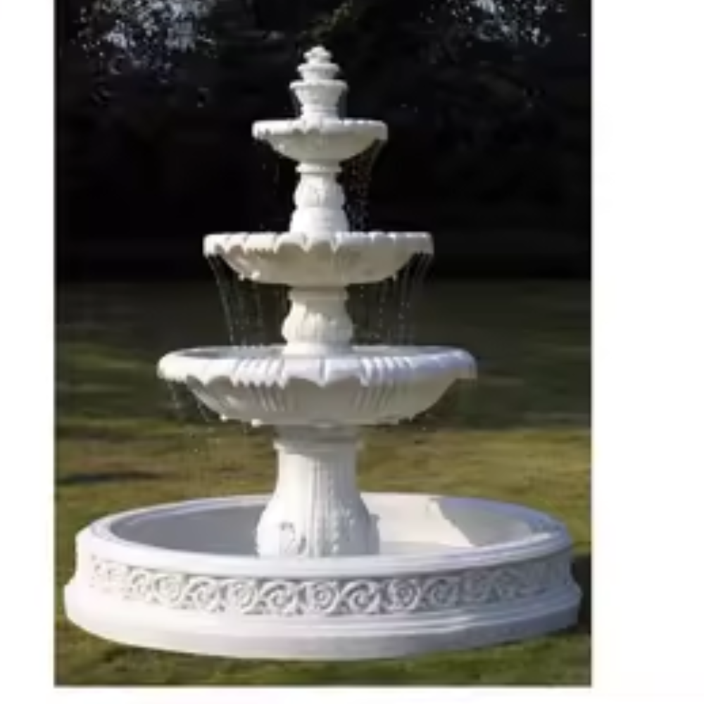 White Marble Decorative Waterbody