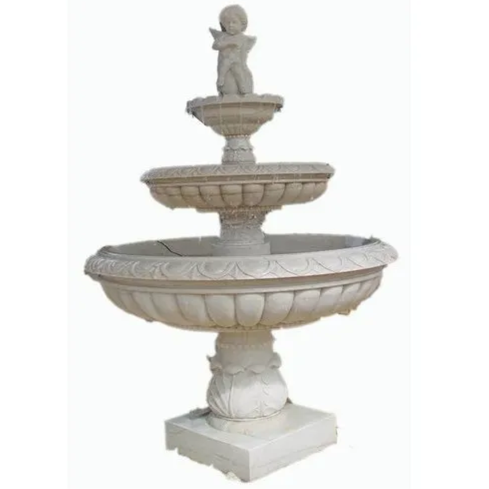 White Marble Decorative Waterbody