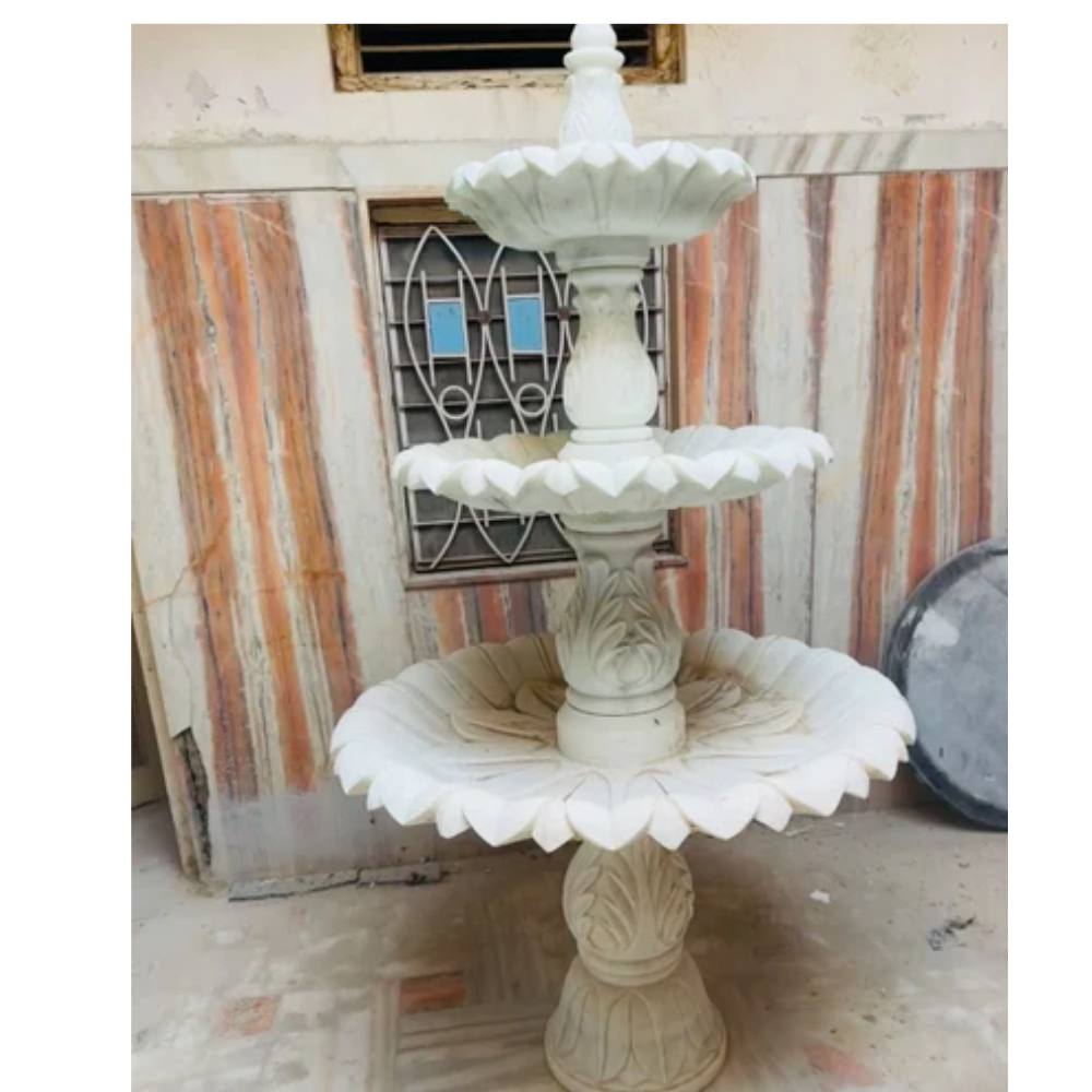 White Marble Decorative Waterbody