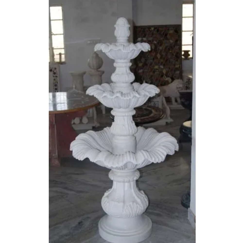 White Marble Decorative Waterbody