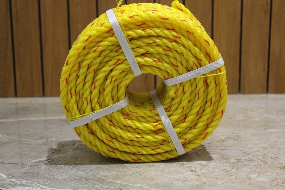 Polypropylene Ropes And Cords - Color: Yellow