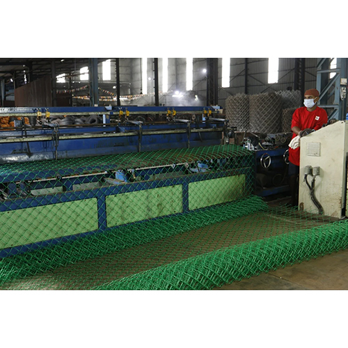 PVC Coated Chain Link Mesh Fence