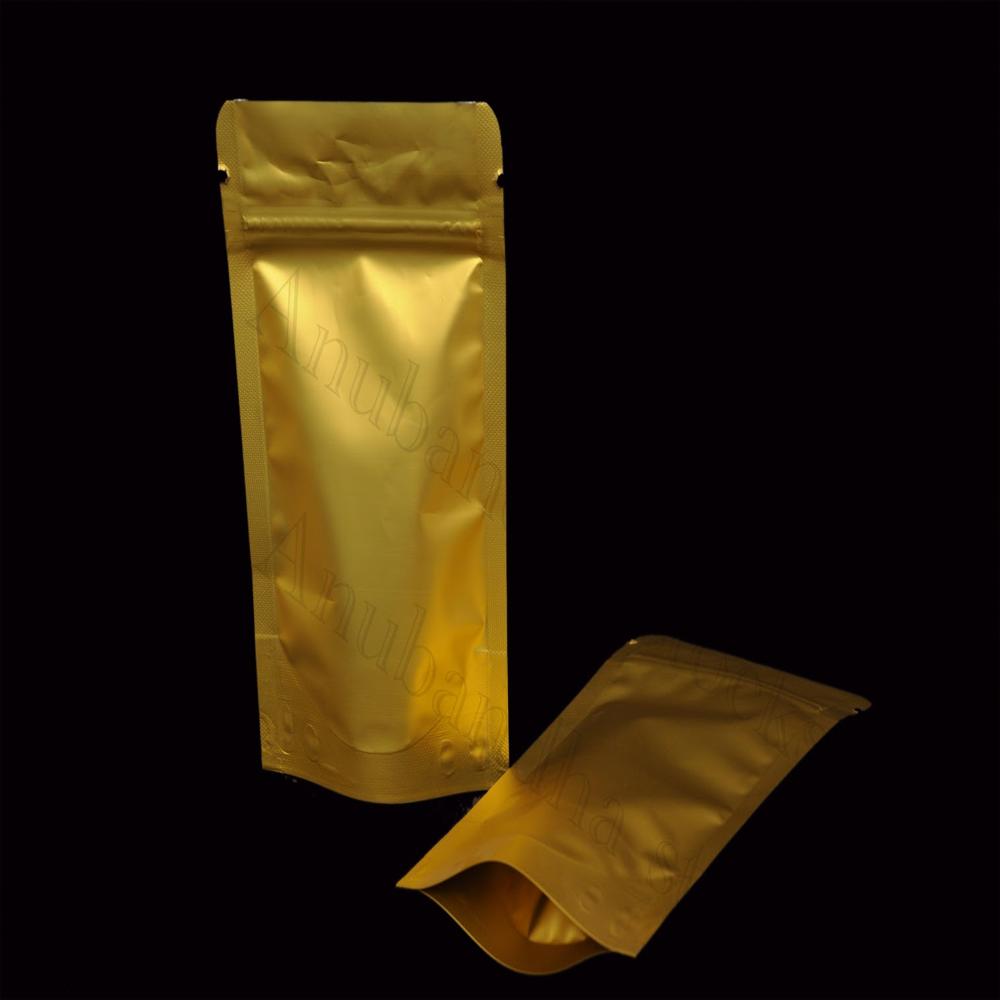 Standup Zip Up Pouch - Color: White