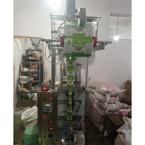 Masala Powder Packing Machine - MS Material, 220 Volt Electric Power Supply, Fully Automatic Functionality | Durable, Long Operational Life, Warranty Included